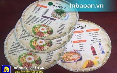 Những mẫu menu nhà hàng, quán cà phê độc đáo